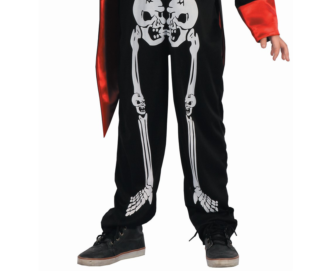 Role play-set for child Elegant Skeleton (jumpsuit, jacket, hat), size 110/120 cm